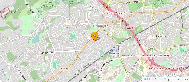 localisation de l'entreprise OLA  PESSAC