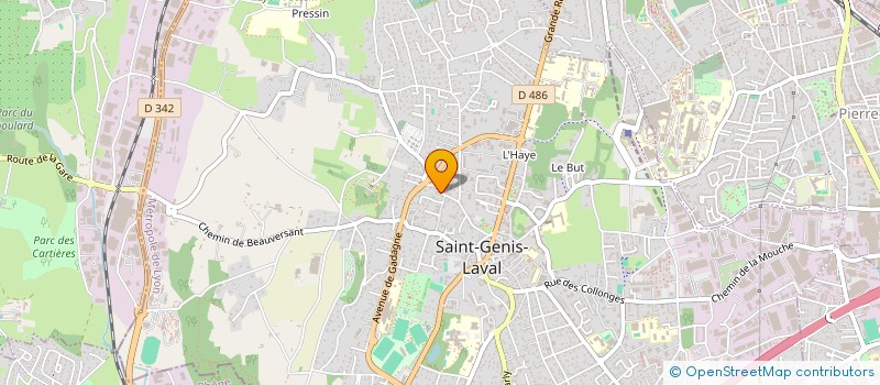 localisation de l'entreprise OLA  SAINT-GENIS-LAVAL