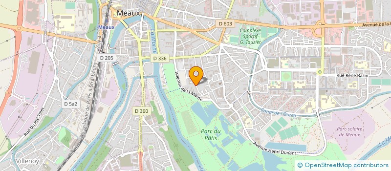 localisation de l'entreprise OLA à MEAUX