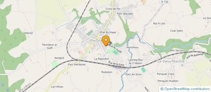 localisation de l'entreprise OLA à PLOUARET