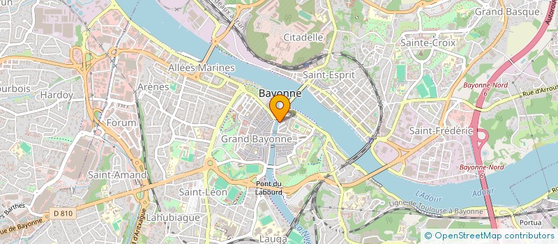 localisation de l'entreprise OLA à BAYONNE