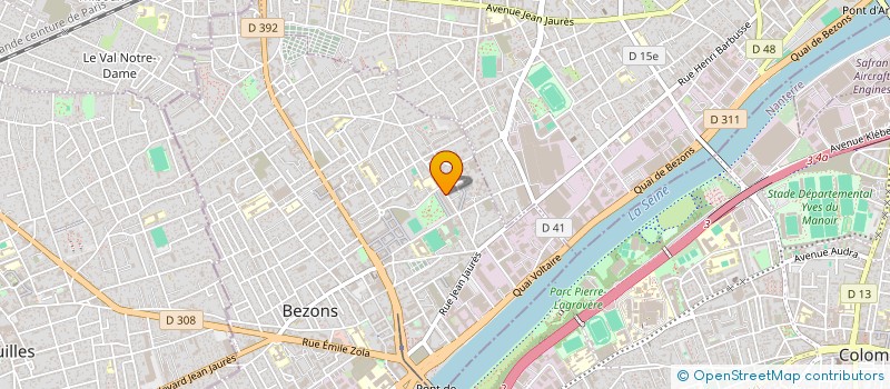 localisation de l'entreprise OLA à BEZONS