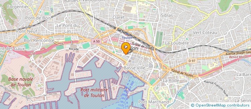 localisation de l'entreprise OLA BEWLL  TOULON