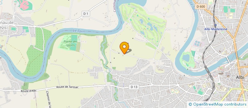 localisation de l'entreprise OLA KALA SPORT à ALBI