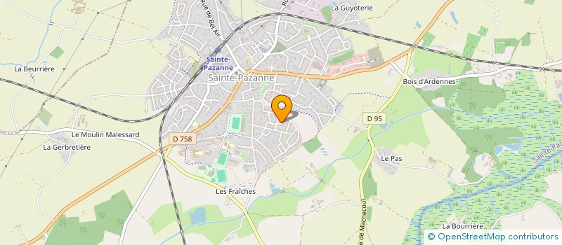 localisation de l'entreprise OLA PATRIMOINE  SAINTE-PAZANNE