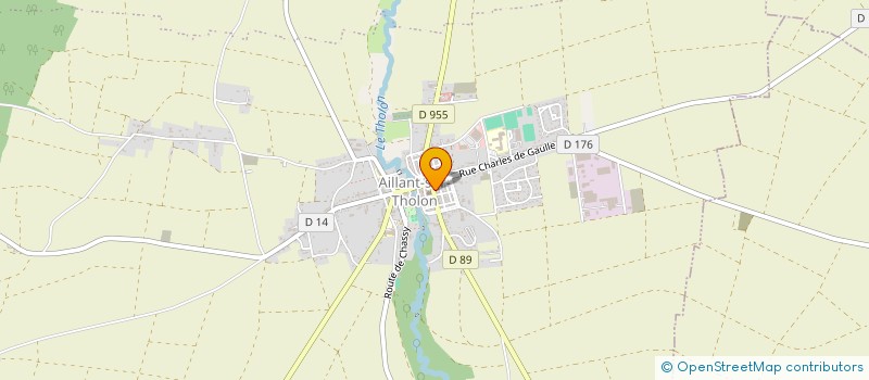 localisation de l'entreprise OLAC  MONTHOLON