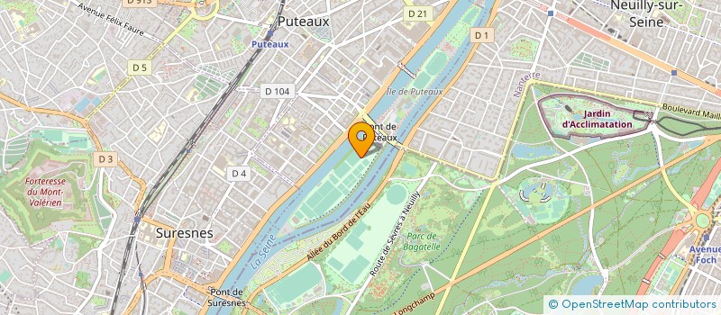 localisation de l'entreprise OLAER LICENCES à PUTEAUX