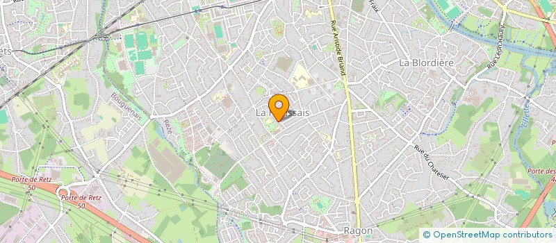 localisation de l'entreprise OLAF  REZE