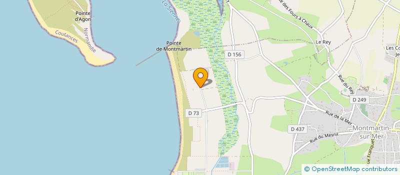 localisation de l'entreprise OLAF  MONTMARTIN-SUR-MER