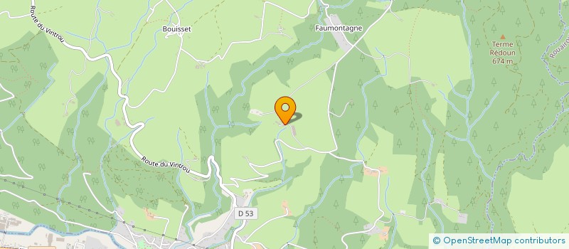 localisation de l'entreprise OLAF MCTARN  LE VINTROU