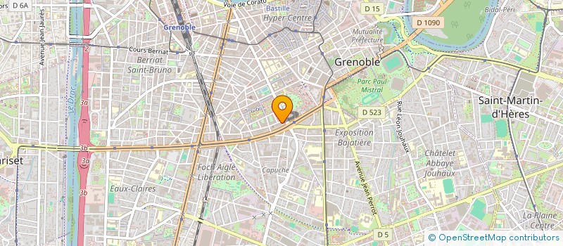localisation de l'entreprise OLAGNON RICHARD SDF  GRENOBLE