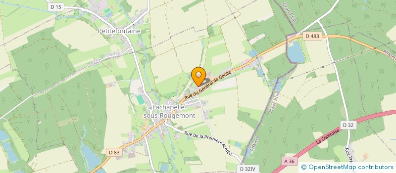 localisation de l'entreprise OLAGO  LACHAPELLE-SOUS-ROUGEMONT