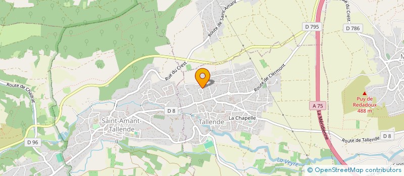 localisation de l'entreprise OLAIA PATRIMOINE  TALLENDE