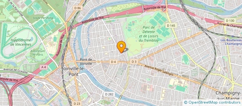 localisation de l'entreprise OLAJOIE à JOINVILLE-LE-PONT