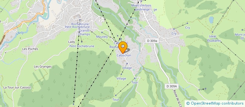 localisation de l'entreprise OLAKALA PRODUCTION  PRAZ-SUR-ARLY