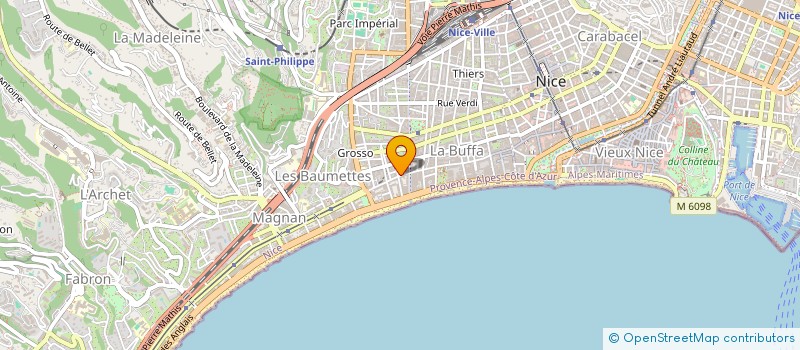 localisation de l'entreprise OLALA  NICE