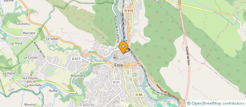 localisation de l'entreprise OLALAMA à FOIX