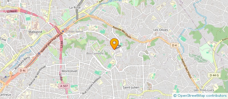 localisation de l'entreprise OLAM 26 à MARSEILLE