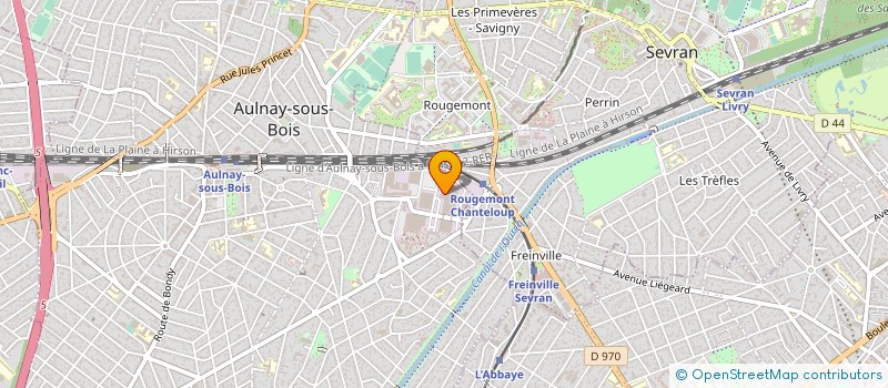 localisation de l'entreprise OLAM à AULNAY-SOUS-BOIS