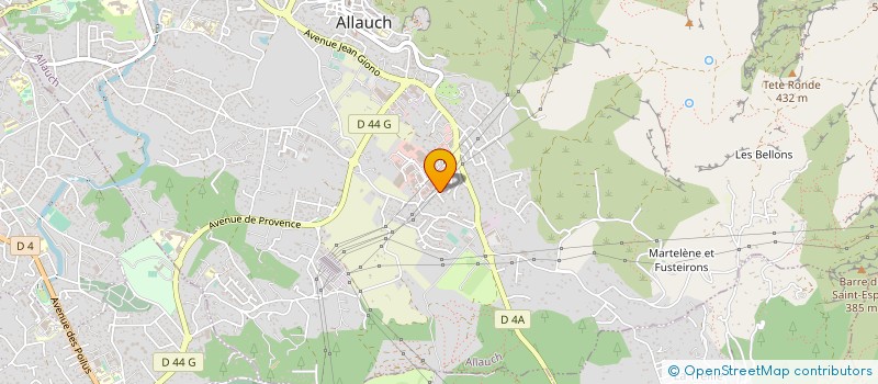 localisation de l'entreprise OLAM à ALLAUCH