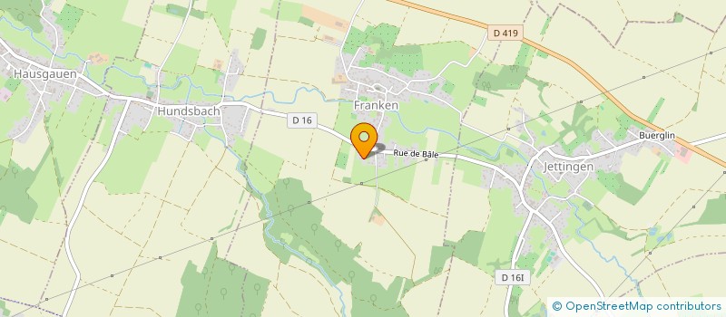 localisation de l'entreprise OLAM  FRANKEN