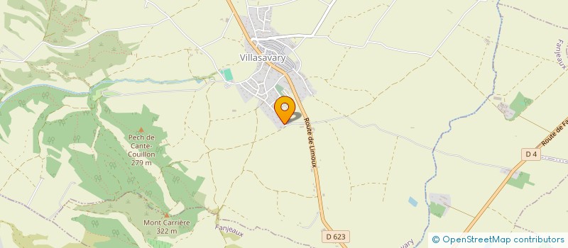 localisation de l'entreprise OLAM CONSEIL  VILLASAVARY