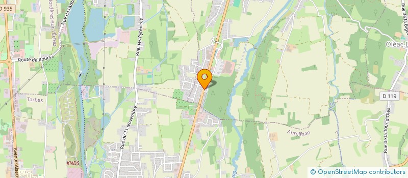 localisation de l'entreprise OLAM SENALYSA  ORLEIX