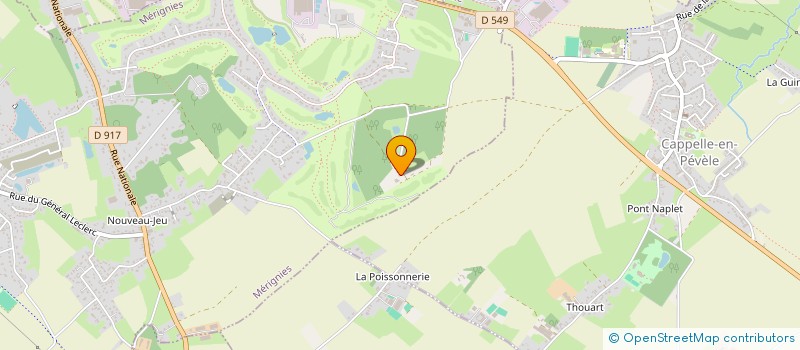 localisation de l'entreprise OLAN à MERIGNIES