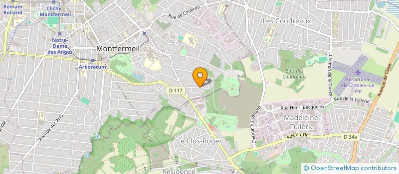 localisation de l'entreprise OLANGI WOSHO-FRANCE  MONTFERMEIL