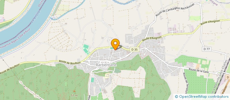 localisation de l'entreprise OLANTICA  BARBENTANE