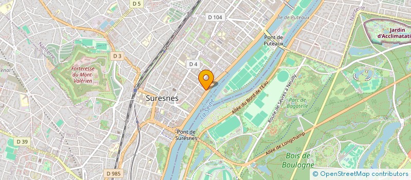 localisation de l'entreprise OLAQIN à SURESNES