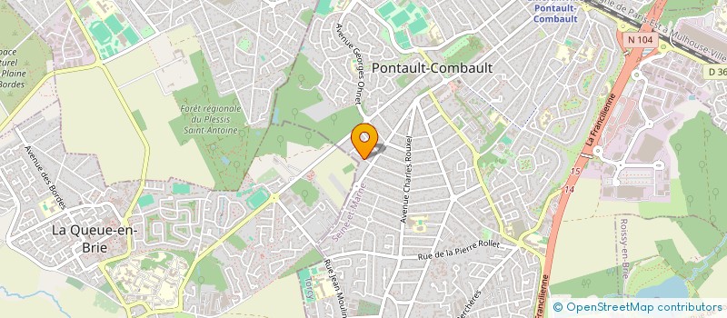 localisation de l'entreprise OLARTE DECO SOLUTIONS à PONTAULT-COMBAULT
