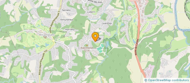 localisation de l'entreprise OLATU  BASSUSSARRY