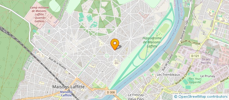 localisation de l'entreprise OLAUFI à MAISONS-LAFFITTE