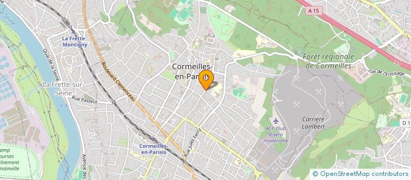 localisation de l'entreprise OLAX ELECTRONIQUE à CORMEILLES-EN-PARISIS