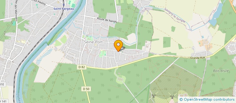 localisation de l'entreprise OLAX IMMOBILIER  SEINE-PORT