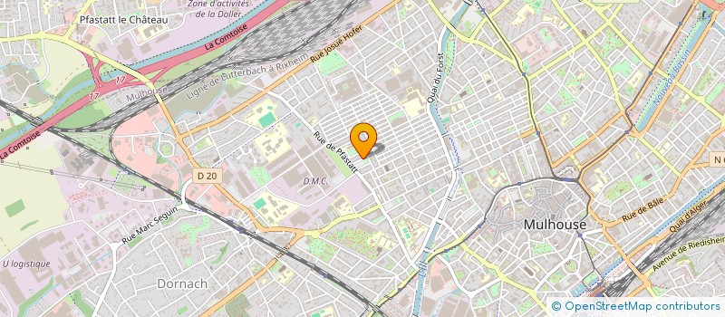 localisation de l'entreprise OLAY  MULHOUSE