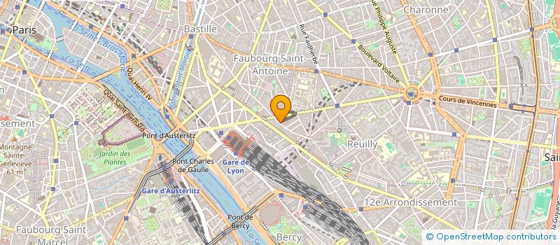 localisation de l'entreprise OLB SERVICES à PARIS