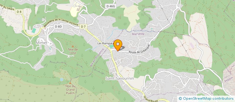 localisation de l'entreprise OLBIA  SAINT-SAVOURNIN