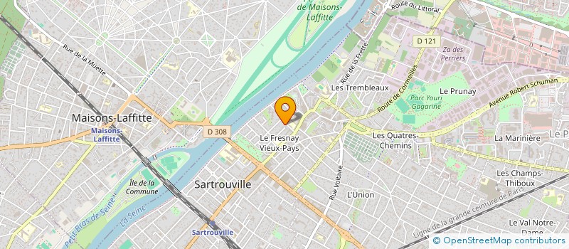 localisation de l'entreprise OLBIA  SARTROUVILLE