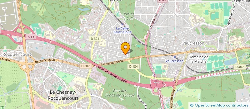 localisation de l'entreprise OLBIA CONSEIL  LA CELLE-SAINT-CLOUD