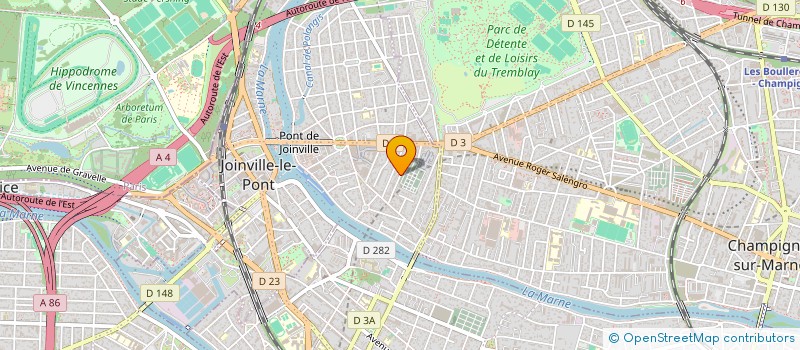 localisation de l'entreprise OLBREUSE à JOINVILLE-LE-PONT