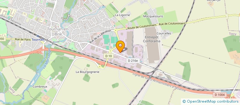 localisation de l'entreprise OLC DIS à TOURNAN-EN-BRIE