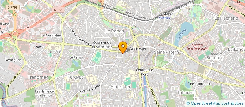 localisation de l'entreprise OLC HOLDING  VANNES