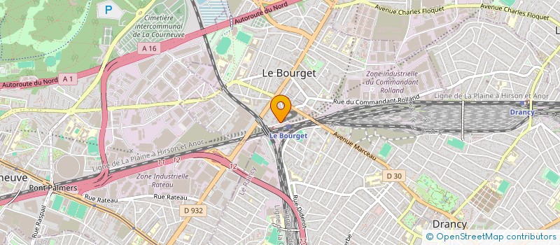 localisation de l'entreprise OLCA CONSULTING à LE BOURGET