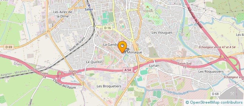 localisation de l'entreprise OLCARS à SALON-DE-PROVENCE