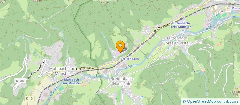 localisation de l'entreprise OLCAST  BREITENBACH