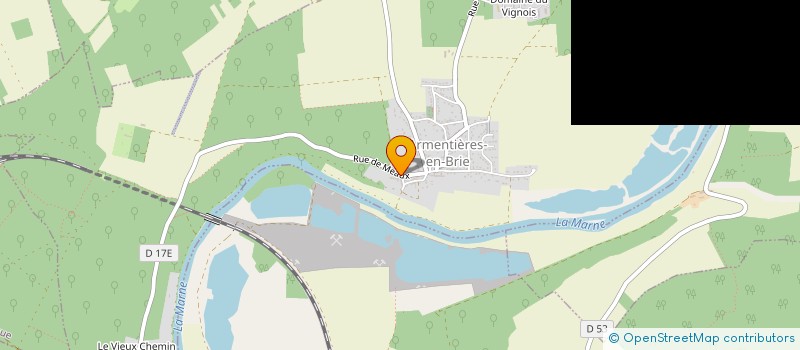 localisation de l'entreprise OLCAVAL  ARMENTIERES-EN-BRIE