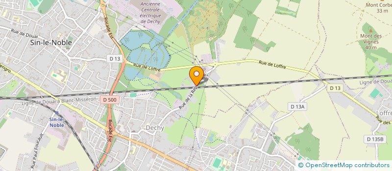 localisation de l'entreprise OLCZAK PARTICIPATIONS à ROUCOURT