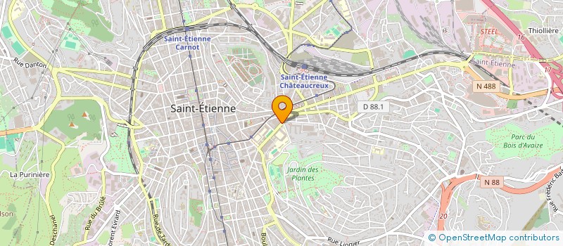 localisation de l'entreprise OLD AND NEW 2  SAINT-ETIENNE